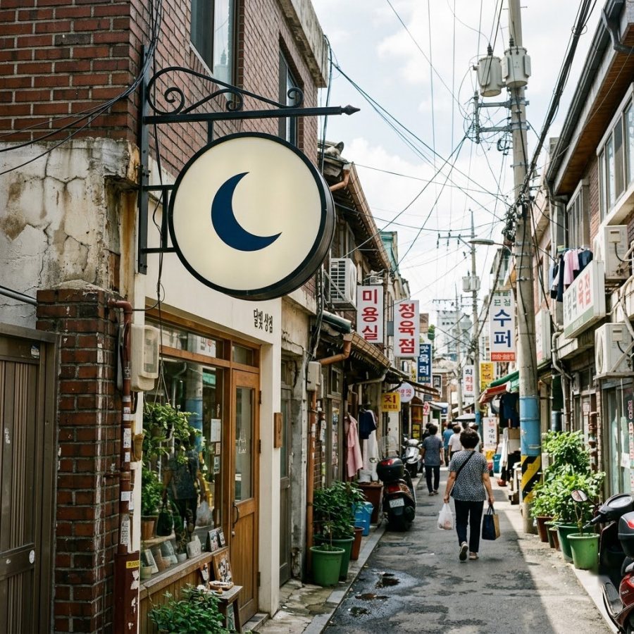 돌출 간판