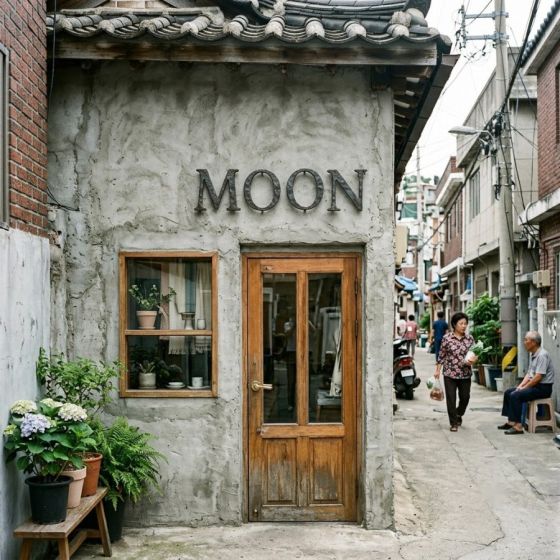 시멘트 벽 — AI로 만든 예시 이미지