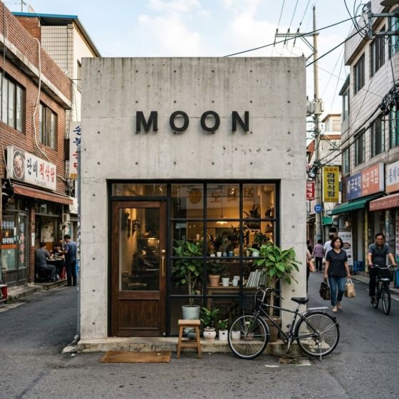 노출 콘크리트 — AI로 만든 예시 이미지